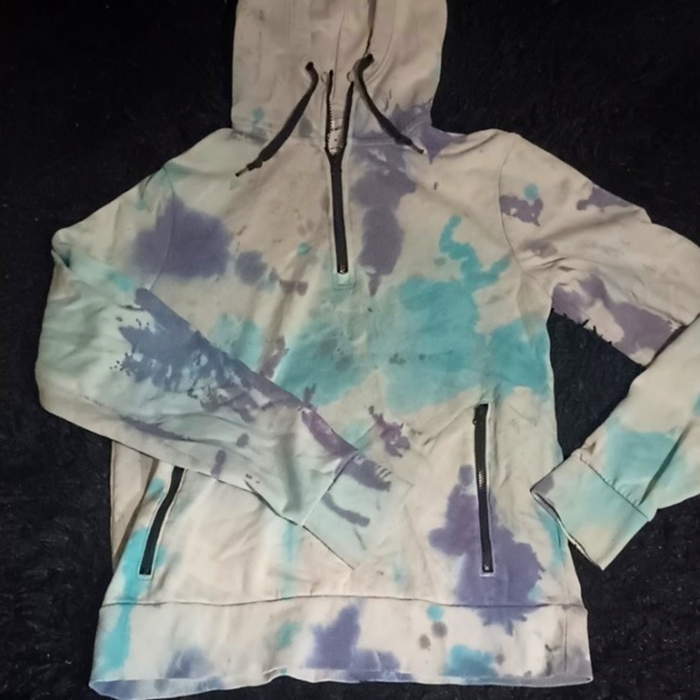 Tie die hoodie